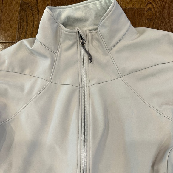 REI soft shell jacket gray full zip - women’s xl - Picture 3 of 6